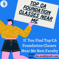 CA Foundation Classes Near Me