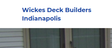 Wickes Deck Builders Indianapolis