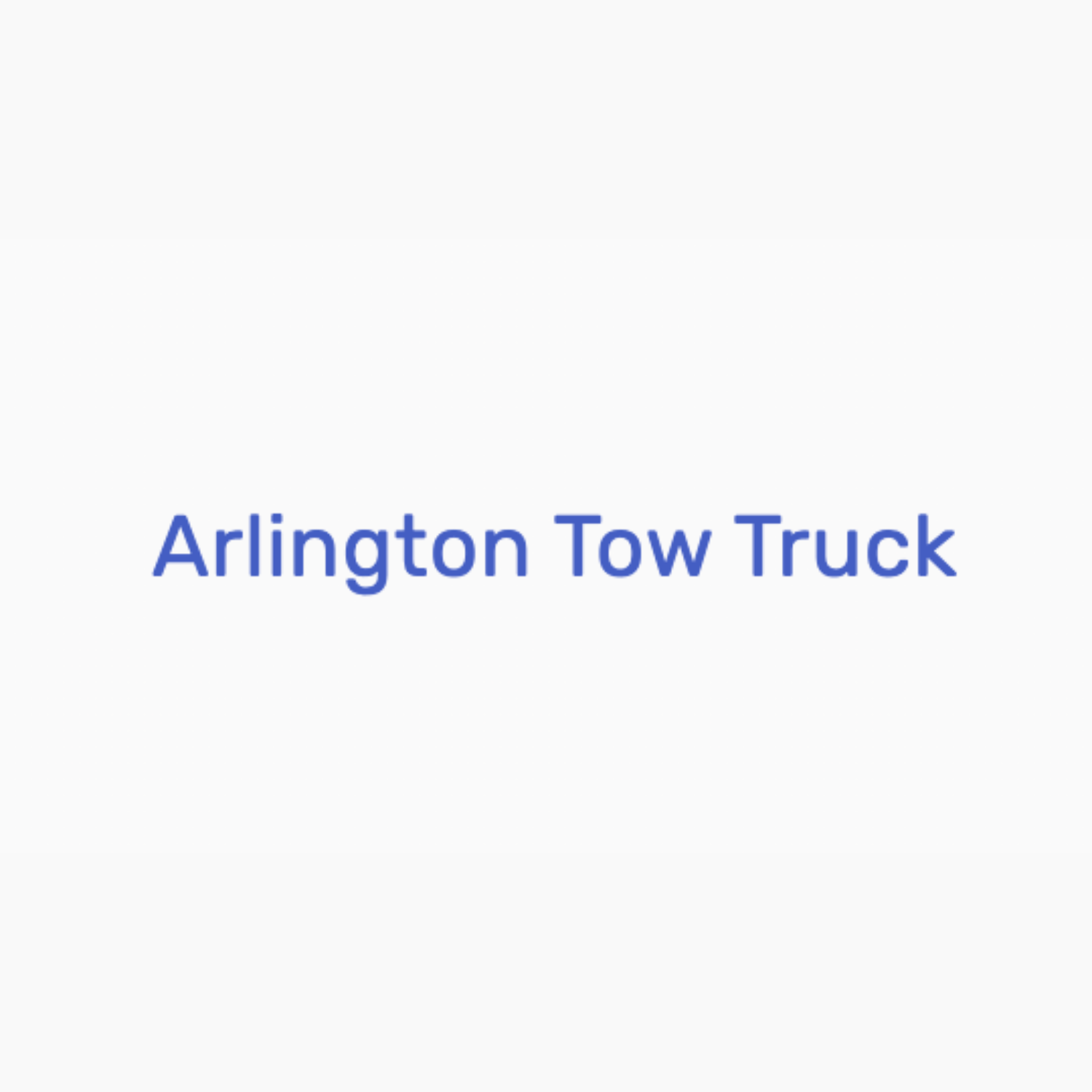 Arlington Tow Truck
