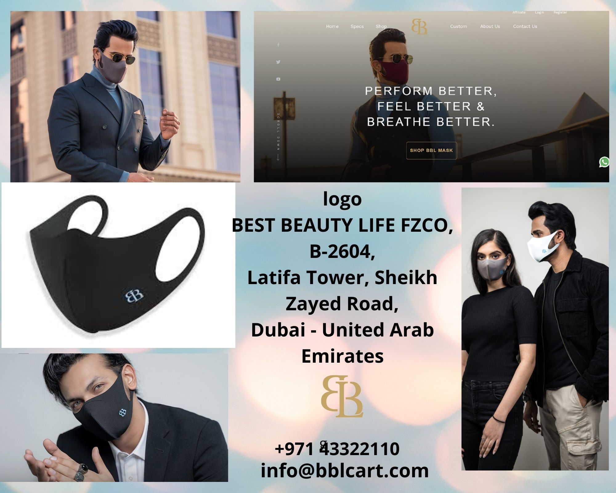Health Safe Face Mask Dubai Online
