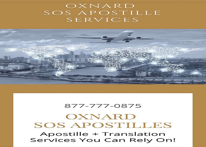 Oxnard SOS Apostille + Translation Services Apostillas Oxnard