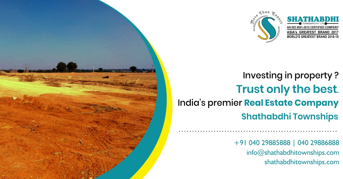 Plots For Sale in Hyderabad - Shathabdhi Townships