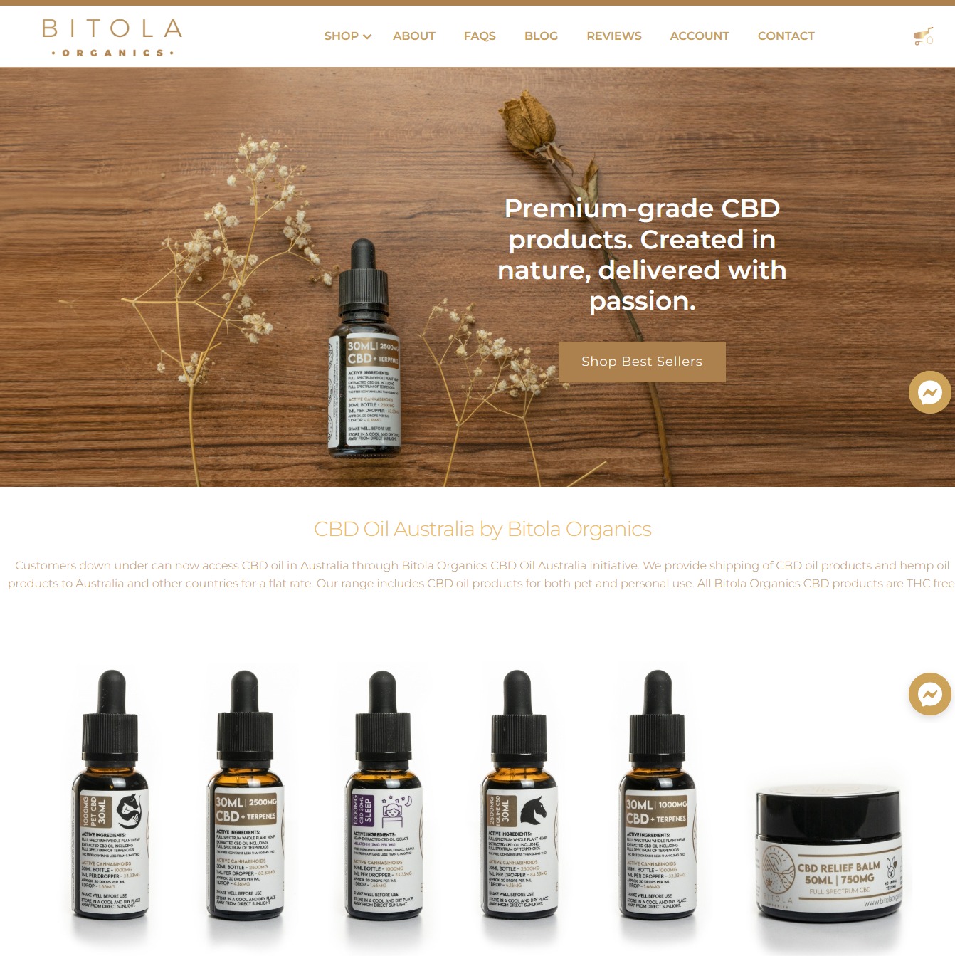 Bitola Organics CBD Oil Australia