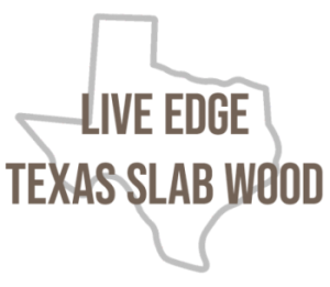 Texas Live Edge Slabwood