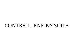 CONTRELL JENKINS SUITS