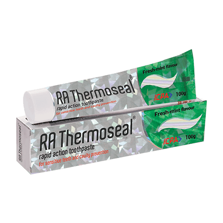 Ra Thermoseal Toothpaste for Tooth Sensitivity | ICPA Health