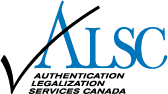 Authentication Legalization Services Canada