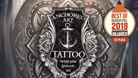 Anchored Arc Tattoo