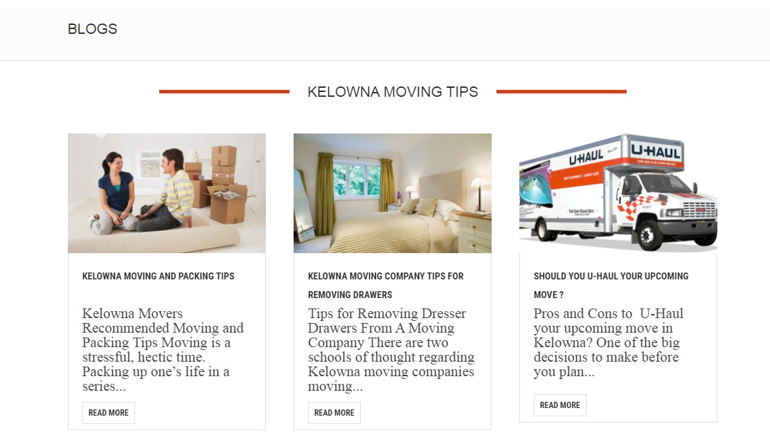 Kelowna Moving Company