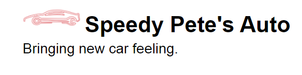 Speedy Pete's Auto