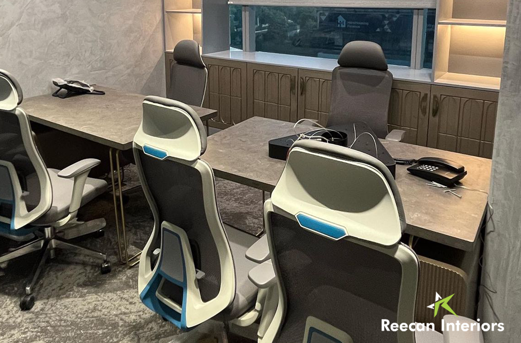 Office interior in India