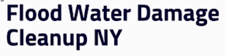 Flood Water Damage Clean Up Long Island