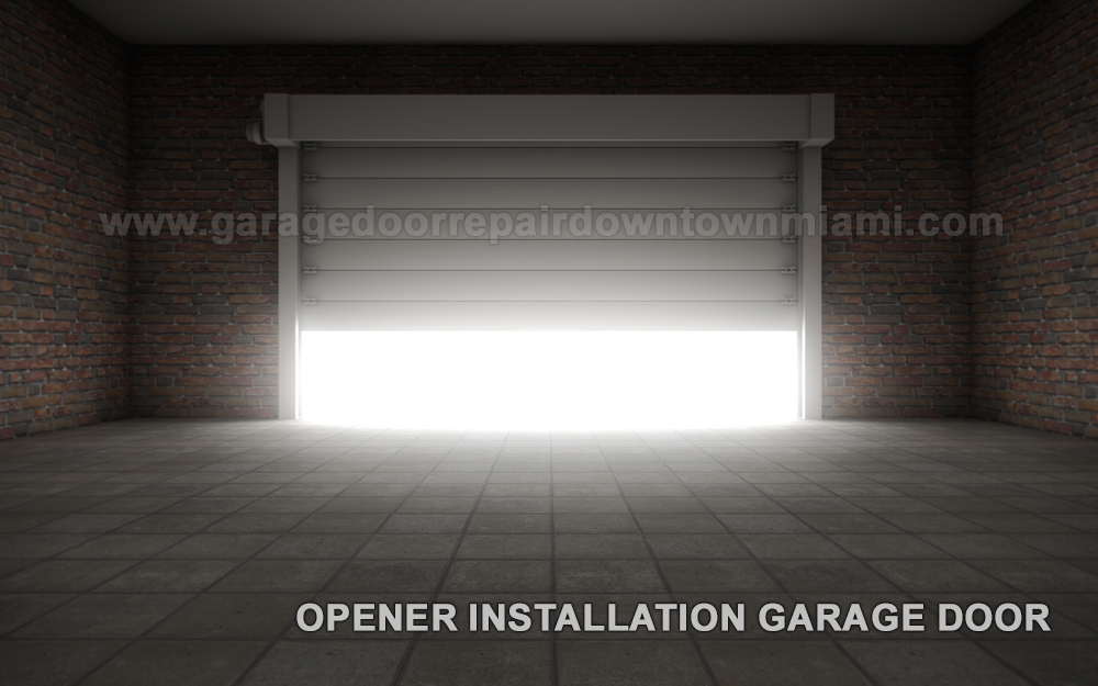 Downtown Miami Garage Door Opener Installation