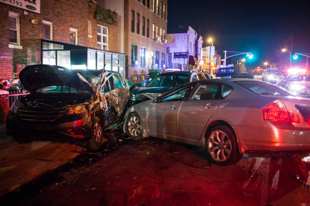 car and cycle accident