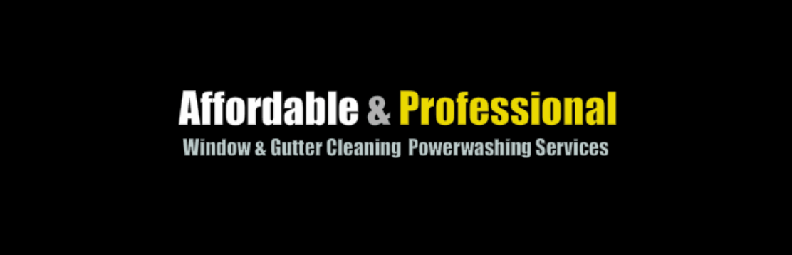 Affordable & Professional Window & Gutter Cleaning Powerwashing Services