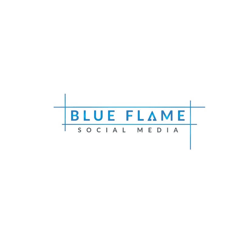 Blue Flame Social Media
