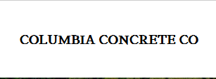 Columbia Concrete Co