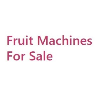 Fruit Machines For Sale