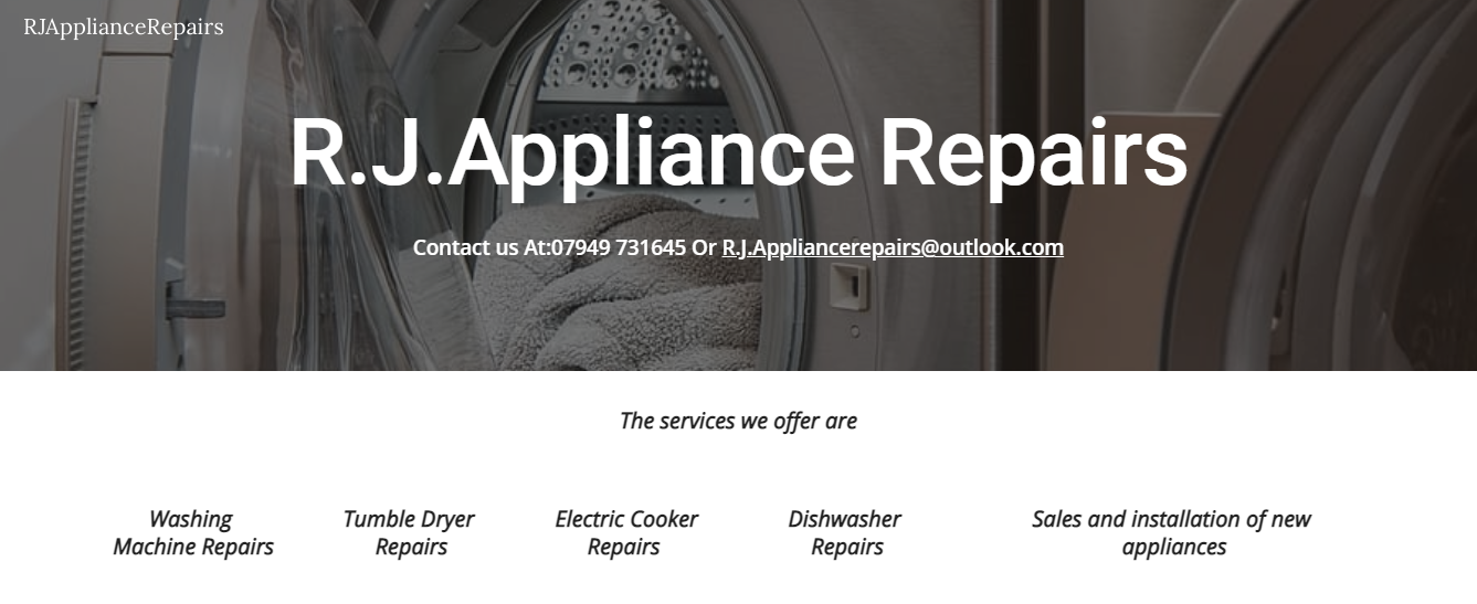 RJ Appliance Repairs