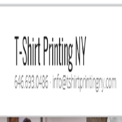 Tshirt Printing NYC