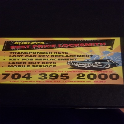 BURLEY'S BEST PRICE LOCKSMITH